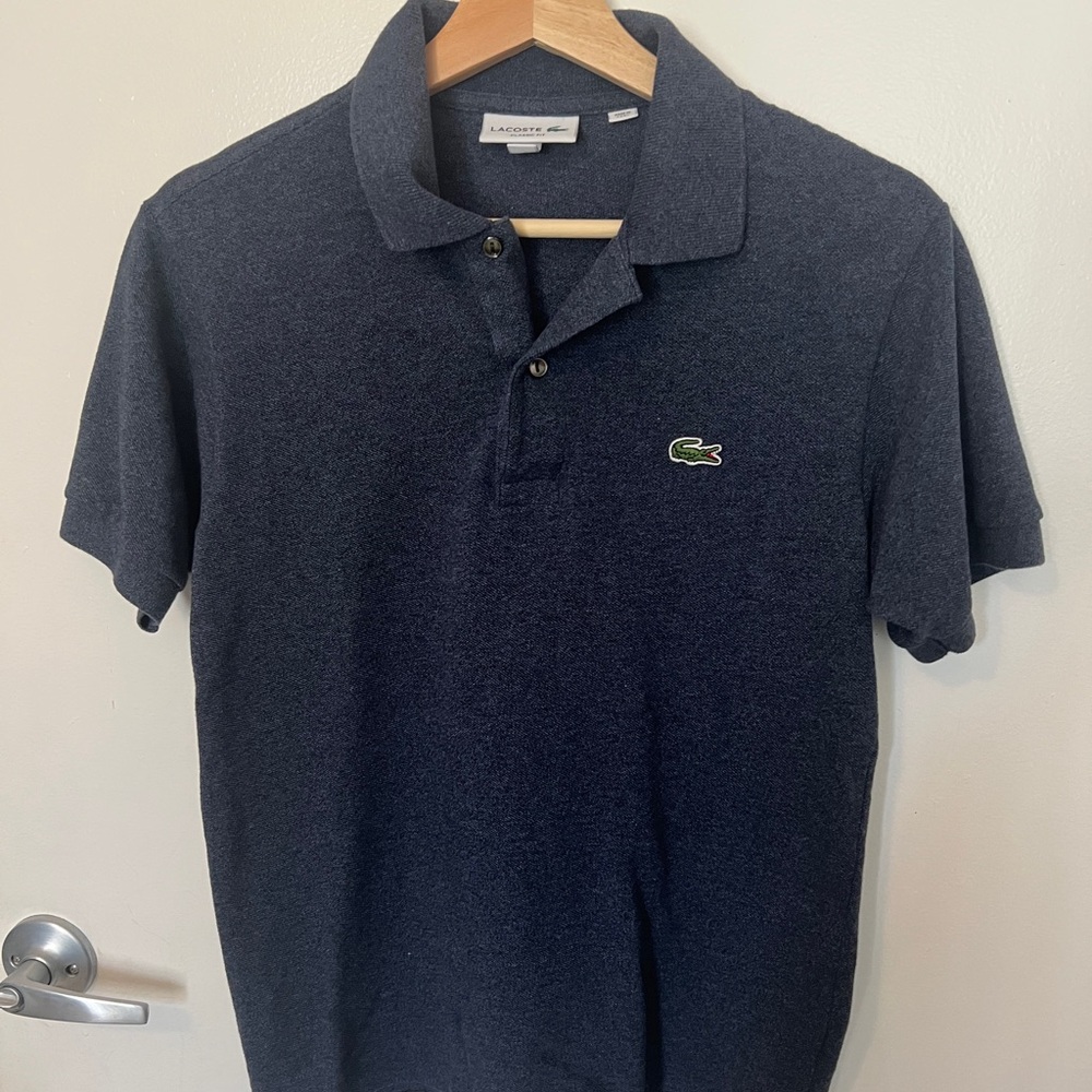Lacoste Men's Navy Polo Shirt